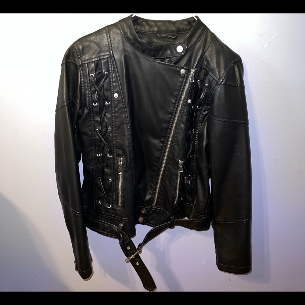 Leather jacket